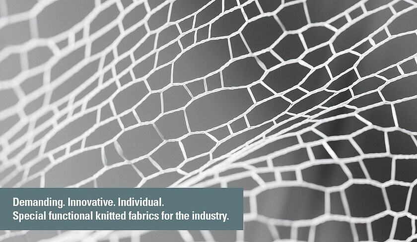 Special functional knitted fabrics for the industry – made by Acker
